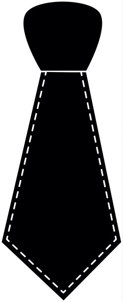 领带配饰设计图片下载