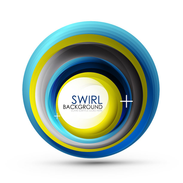 螺旋旋流线三维抽象图片下载