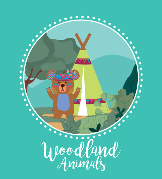 熊林地动物图片下载