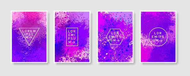 紫罗兰水彩纹理背景设置图片下载