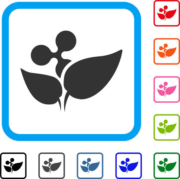 涟漪启动萌芽框图标图片下载