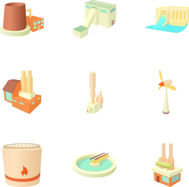 制作卡通风格的图标集图片下载