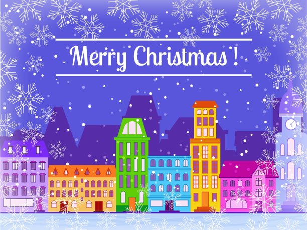 圣诞贺卡图片下载