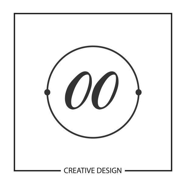 首字母OO logo模板设计图片下载