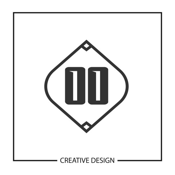 首字母OO logo模板设计图片下载