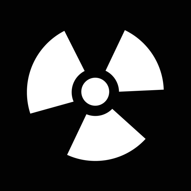 电离辐射图标设计图片下载