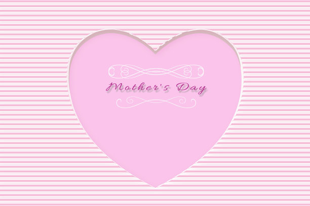 母亲节贺卡，母亲节贺卡，图案，贺卡，设计，爱心图片下载