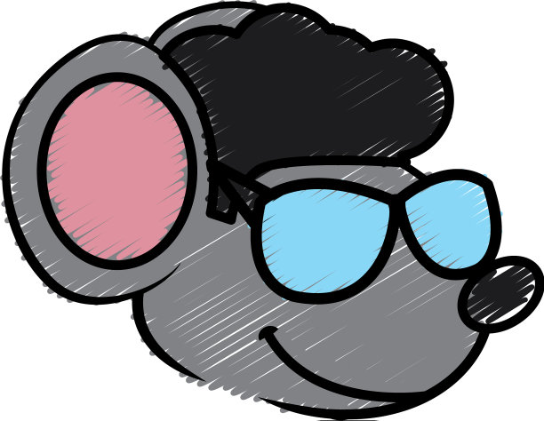 卡通可爱的老鼠图片下载