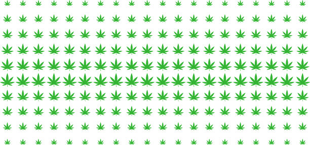 大麻形状的半色调阵列图片下载