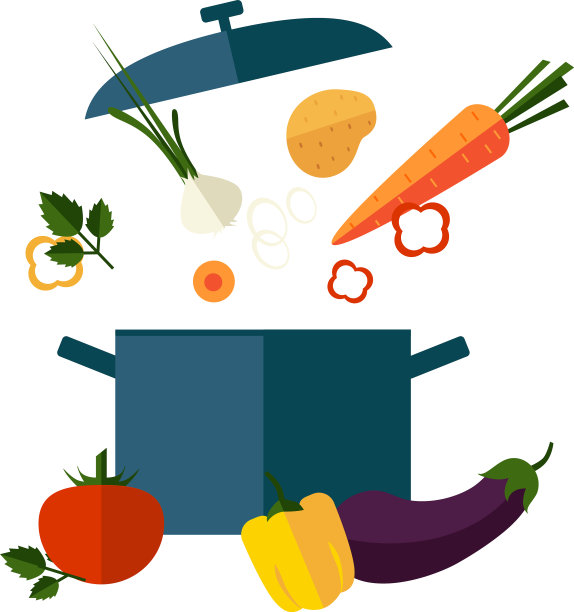 食谱素食蔬菜汤图片下载