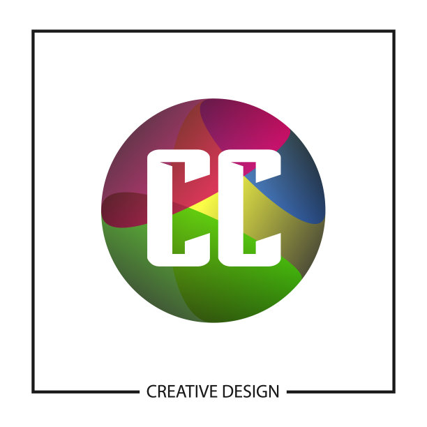 字母CC logo模板设计图片下载