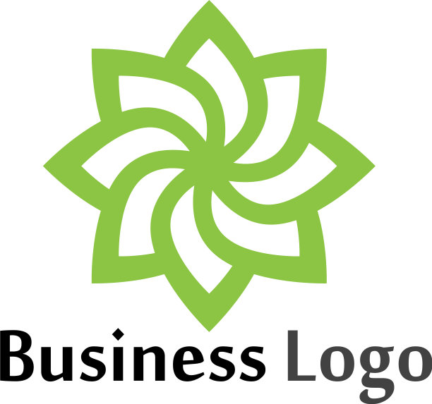 花卉图标设计标志模板图片下载