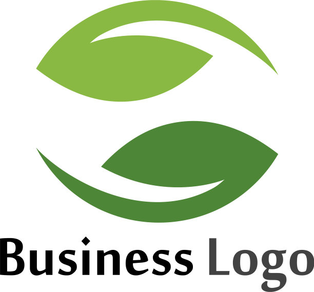 绿叶生态标志，自然元素图标图片下载