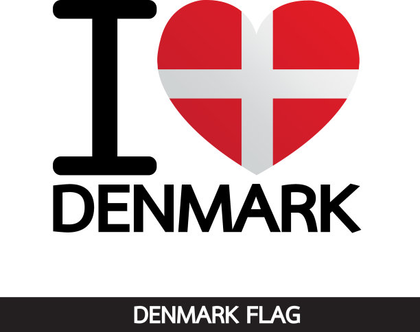 丹麦国旗设计图片下载