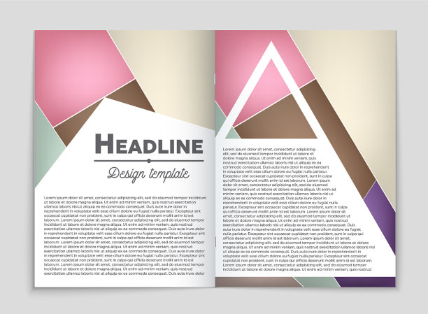 抽象布局的艺术背景设置图片下载