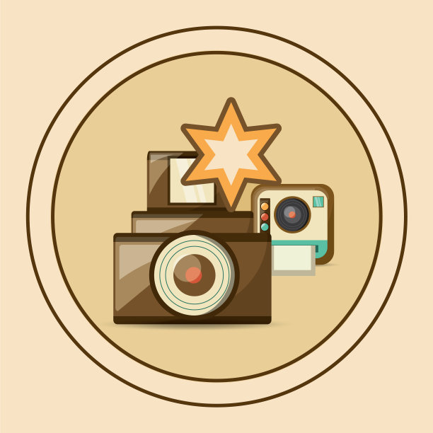 复古相机设计图片下载