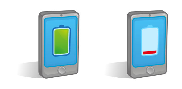 智能手机电量下降图片下载