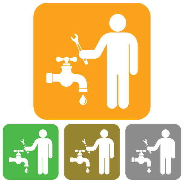 管道工作符号图标图片下载