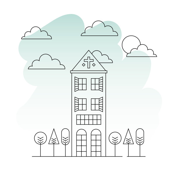 法国巴黎的建筑图片下载