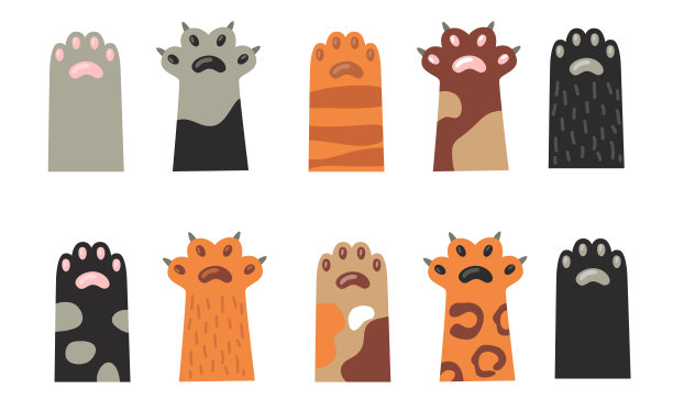 猫爪平图标收集图片下载