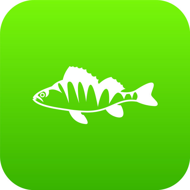 欧洲河鲈鲈数字图标图片下载