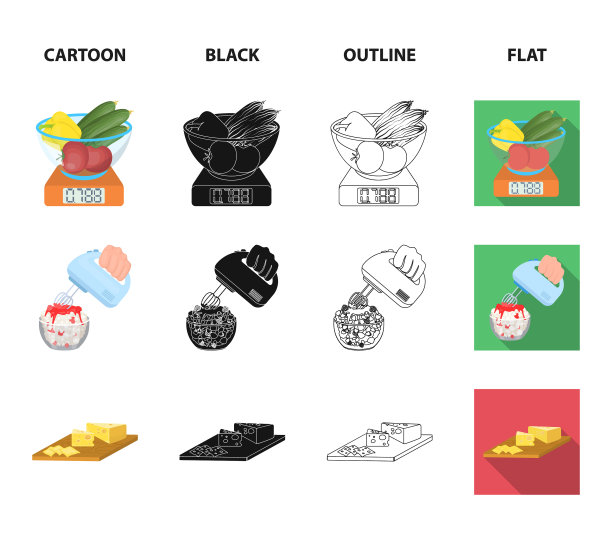 果酱节食配件和其他网页图标图片下载