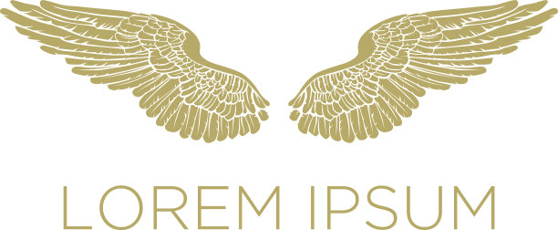 黄金天使的翅膀图片下载