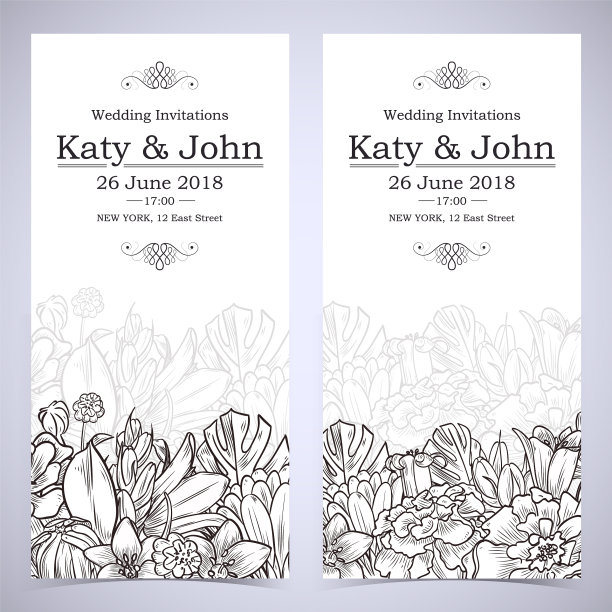 婚礼的邀请图片下载