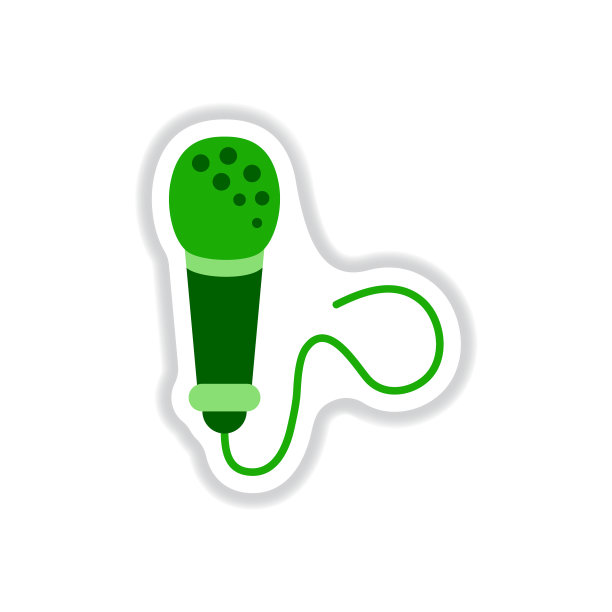 音乐色彩标签设计集图片下载