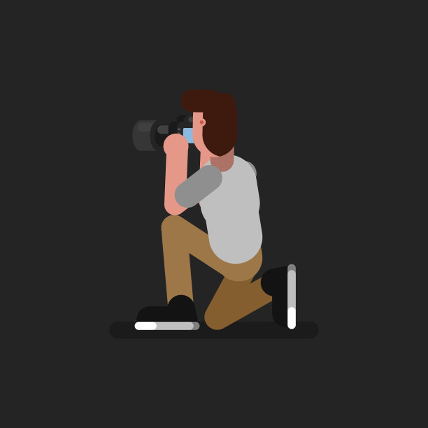 男摄影师拍了一张照片图片下载