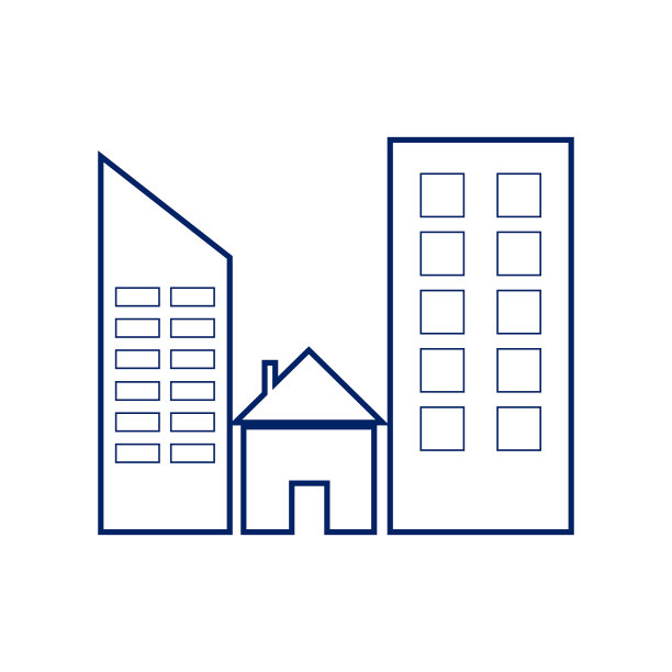 房子的轮廓图片下载