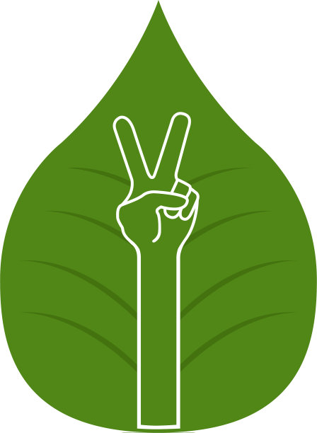 和平象征手图片下载