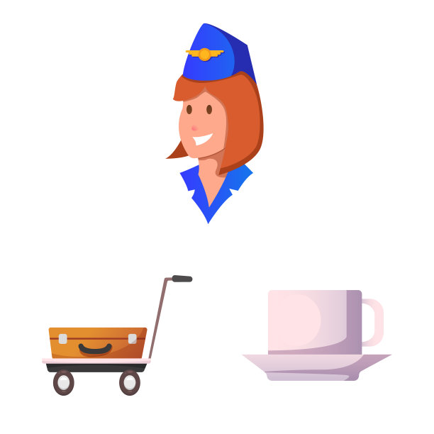 机场和飞机标志的设计图片下载