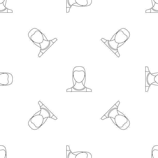 女孩用户模式无缝图片下载