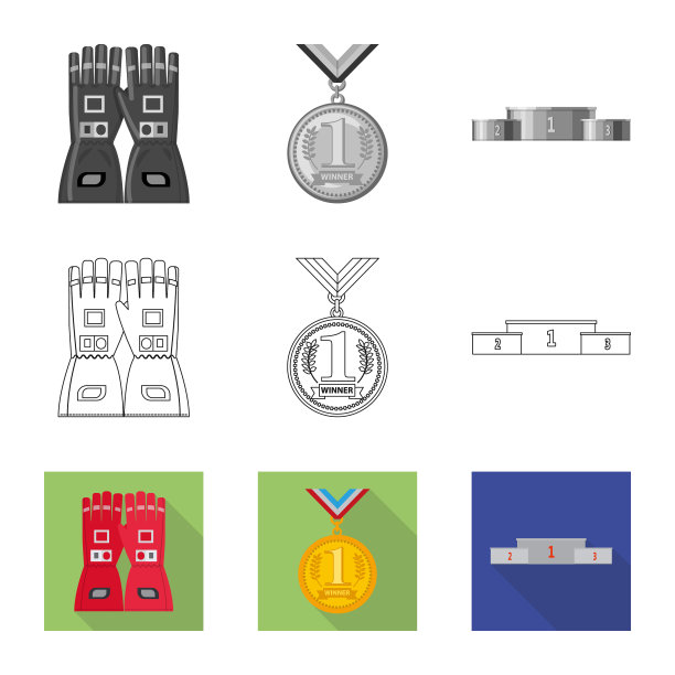 汽车及拉力赛标志系列设计图片下载