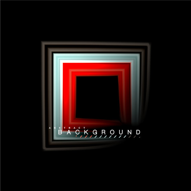 用流体创建的几何形状是多色的图片下载