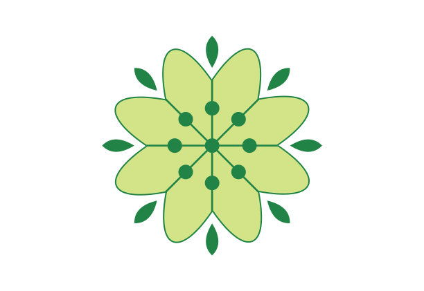 美花装饰标志图片下载