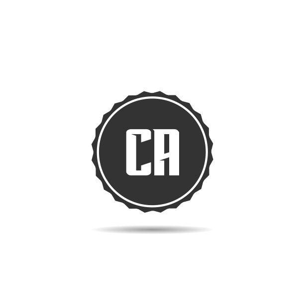 简约现代CA字母Logo模板图片下载