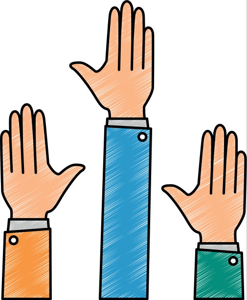 举起孤立的图标图片下载