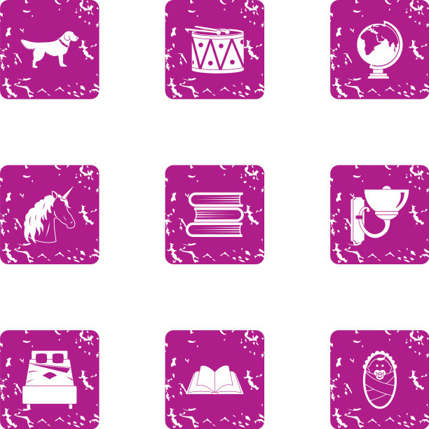 猫舍图标设置垃圾摇滚风格图片下载