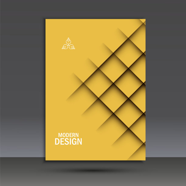 现代宣传册设计用的模板图片下载