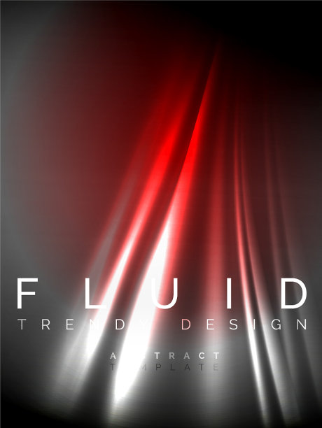 氖发光的波，神奇的能量和光运动图片下载