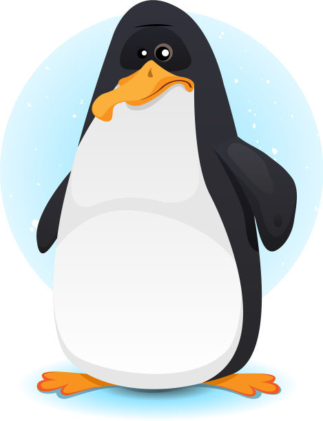 可爱的企鹅字符图片下载
