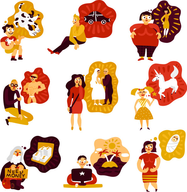 人类梦想图标集图片下载