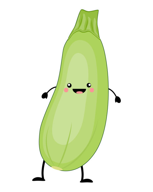 卡哇伊卡通西葫芦图片下载