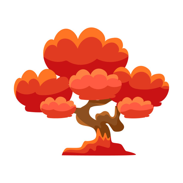 日本传统微型红树盆景图片下载