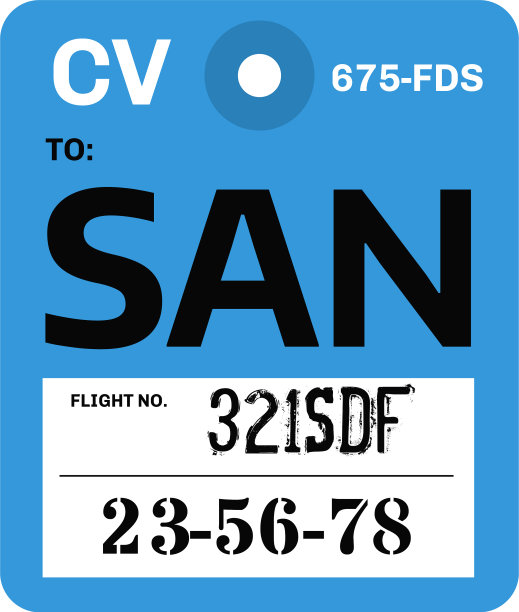 的行李标签图片下载