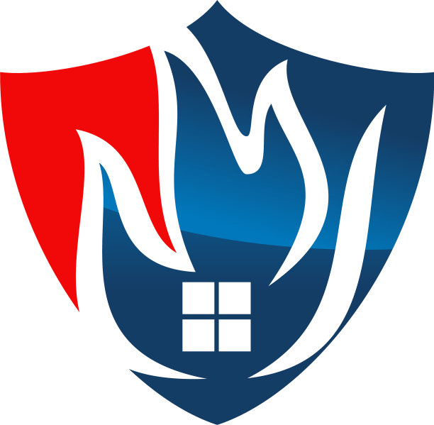 防火盾标识设计模板图片下载