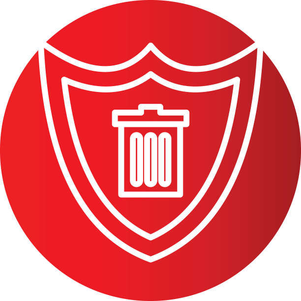 盾牌图标的创意设计与元素为图片下载