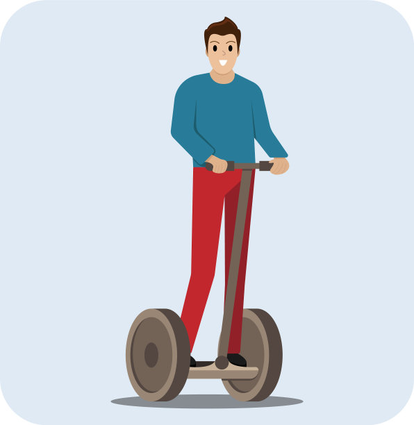 人骑电动车图片下载